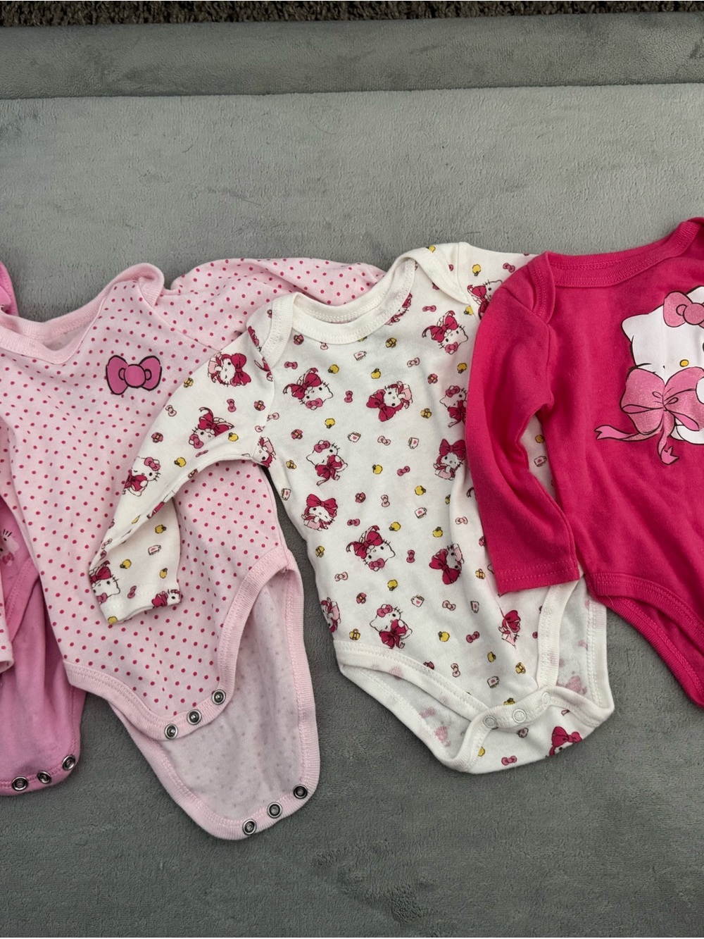 Hello Kitty Baby Girl Onesie Bundle